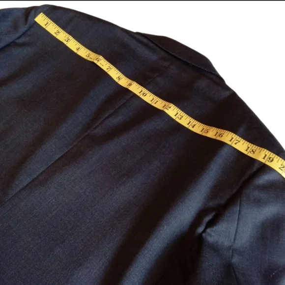 Brooks Brothers 1818 Estrato Trabaldo Togna Italy Black Sports CoatMen 44R/38W